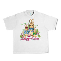 Lunar Rock easter bunny family wıth carrots and eggs Urban Heavy Tee - AdoDesignShop