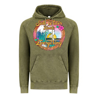 Vintage Olive salt water heals everything Vintage Hoodie - Jasminsmagicworld