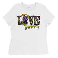 White love summer Ladies Tee - CowhideDigitalArt