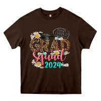 Chocolate Brown grad squad 2024 Heavy Core Tee - AdoDesignShop