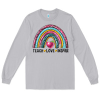 Moon Dust rainbow teach love inspire Long Sleeve Tee - NancyCooperArtShop