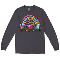 Smoke rainbow teach love inspire Long Sleeve Tee - NancyCooperArtShop