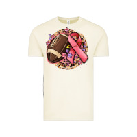 Vintage Arctic breast cancer ribbon and american football Vintage Tee - MaliasSmallBusiness