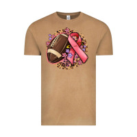 Vintage Camel breast cancer ribbon and american football Vintage Tee - MaliasSmallBusiness