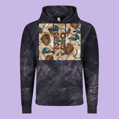 Baseball Senior Vintage Hoodie Designed By Nancycooperartshop