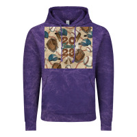 Cloud Purple Baseball senior Vintage Hoodie - NancyCooperArtShop