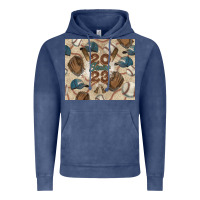 Vintage Denim Baseball senior Vintage Hoodie - NancyCooperArtShop