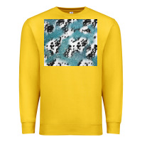 Lemon teal glitter and cowhide Premium Sweatshirt - TumblerDesignByShophia