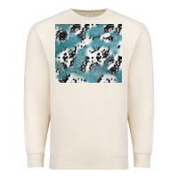 Sandshell teal glitter and cowhide Premium Sweatshirt - TumblerDesignByShophia