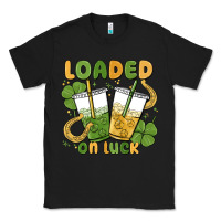 Black loaded on luck Classic Tee - MaliasSmallBusiness