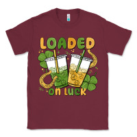 Burgundy loaded on luck Classic Tee - MaliasSmallBusiness