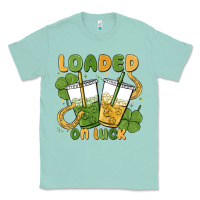 Seafoam loaded on luck Classic Tee - MaliasSmallBusiness