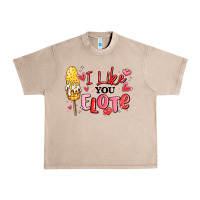 French Oak i like you elote mexican valentines day Urban Heavy Tee - MaliasSmallBusiness