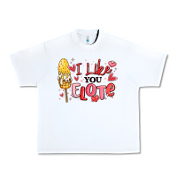 White i like you elote mexican valentines day Urban Heavy Tee - MaliasSmallBusiness