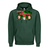Sports Green Merry Christmas - Gnome - Gnome Zipper Hoodie - Bettercallsaul