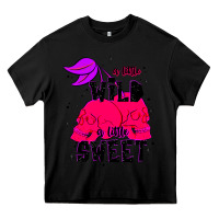 Black a little wild a little sweet Heavy Core Tee - JahusDesignShop