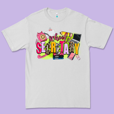 School Secretary Premium Tee Designed By Adodesignshop