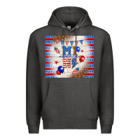 Charcoal Heather American mini Premium Hoodie - TumblerDesignByShophia