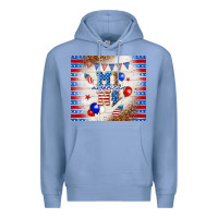 Colony Blue American mini Premium Hoodie - TumblerDesignByShophia