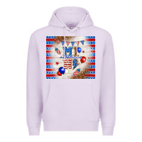Lilac American mini Premium Hoodie - TumblerDesignByShophia