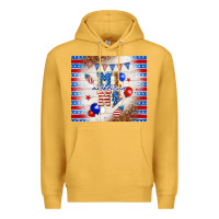 Mustard American mini Premium Hoodie - TumblerDesignByShophia