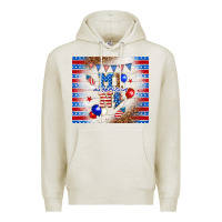 Oatmeal Heather American mini Premium Hoodie - TumblerDesignByShophia