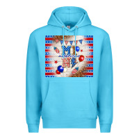 Ocean Blue American mini Premium Hoodie - TumblerDesignByShophia