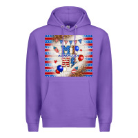 Purple American mini Premium Hoodie - TumblerDesignByShophia