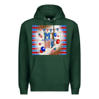 Sports Green American mini Premium Hoodie - TumblerDesignByShophia