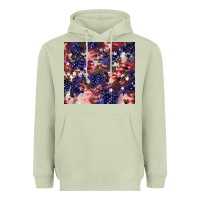 Matcha American flag sparkly  tumbler Heavyweight Hoodie - HowdyJamesFarm