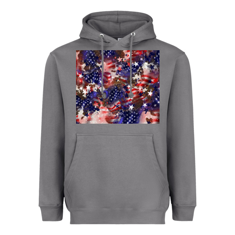 American Flag Sparkly  Tumbler Heavyweight Hoodie by HowdyJamesFarm | Teevron