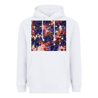 White American flag sparkly  tumbler Heavyweight Hoodie - HowdyJamesFarm
