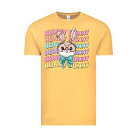 Vintage Mustard hunny bunny Vintage Tee - MaliasSmallBusiness