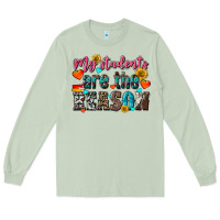 Matcha my students are the reason Long Sleeve Tee - NancyCooperArtShop