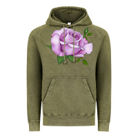 Vintage Olive life's little pleasures rose Vintage Hoodie - LillyAllenDesigns