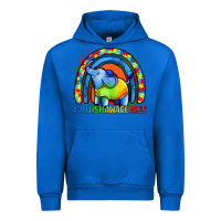 Cobalt Autism Awareness Autism elephant Urban Hoodie - FaDigitalArtStudio