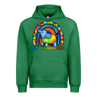 Emerald Autism Awareness Autism elephant Urban Hoodie - FaDigitalArtStudio