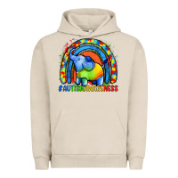 Pigment French Oak Autism Awareness Autism elephant Urban Hoodie - FaDigitalArtStudio