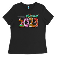 Black class of 2023 Ladies Tee - RacoonDesign