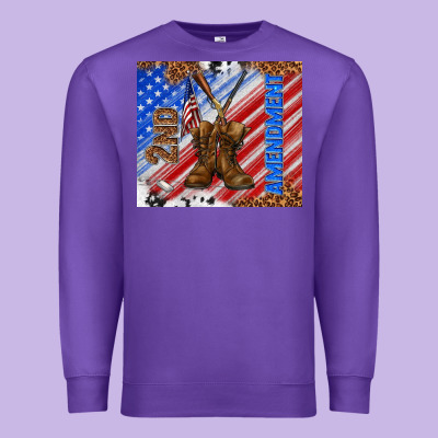 Second Amendment Premium Sweatshirt Designed By Tumblerdesignbyshophia
