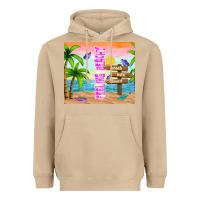 Mushroom feeling beachy Heavyweight Hoodie - TumblerDesignByShophia