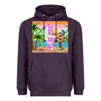 Plum feeling beachy Heavyweight Hoodie - TumblerDesignByShophia