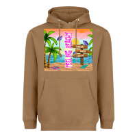 Toasted Coconut feeling beachy Heavyweight Hoodie - TumblerDesignByShophia