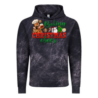 Cloud Black Baking Christmas cheer Vintage Hoodie - NancyCooperArtShop