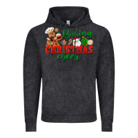 Vintage Black Baking Christmas cheer Vintage Hoodie - NancyCooperArtShop