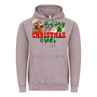 Vintage Zinc Baking Christmas cheer Vintage Hoodie - NancyCooperArtShop