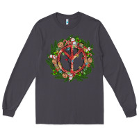 Smoke Christmas peace Long Sleeve Tee - MaliasSmallBusiness