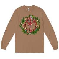Toasted Coconut Christmas peace Long Sleeve Tee - MaliasSmallBusiness