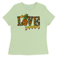 Matcha love summer pinapple Ladies Tee - CowhideDigitalArt