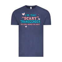 Vintage Denim im scary transgender the media warned you about Vintage Tee - JahusDesignShop